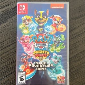 Nintendo Switch Nickelodeon PAW Patrol Mighty Pups Adventure Game